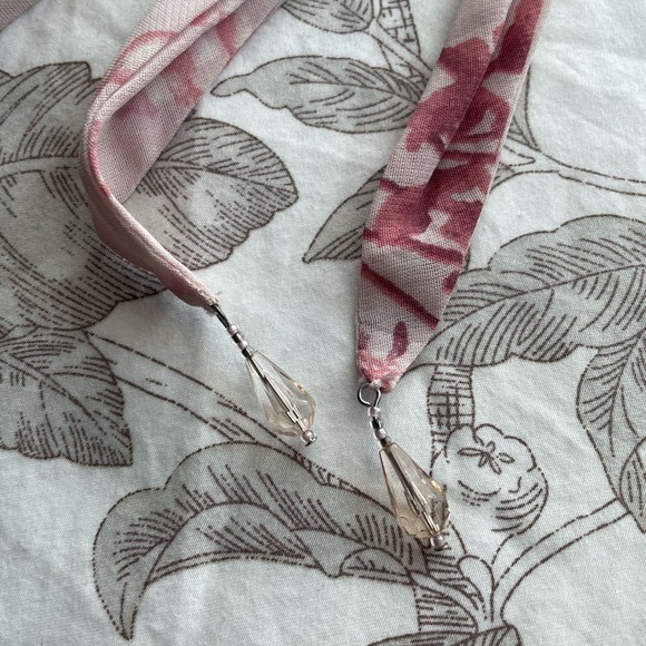 Vintage 90s Pink Cherry Blossom Babydoll Maxi Slip Dress 12 Fairycore Ethereal - Picture 3 of 12